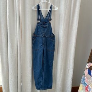 vintage denim overalls